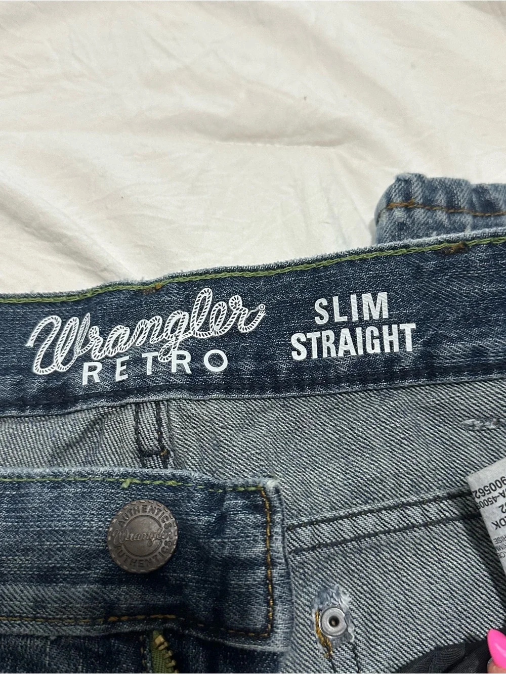 Wrangler Men's Blue Denim Jeans 30X32